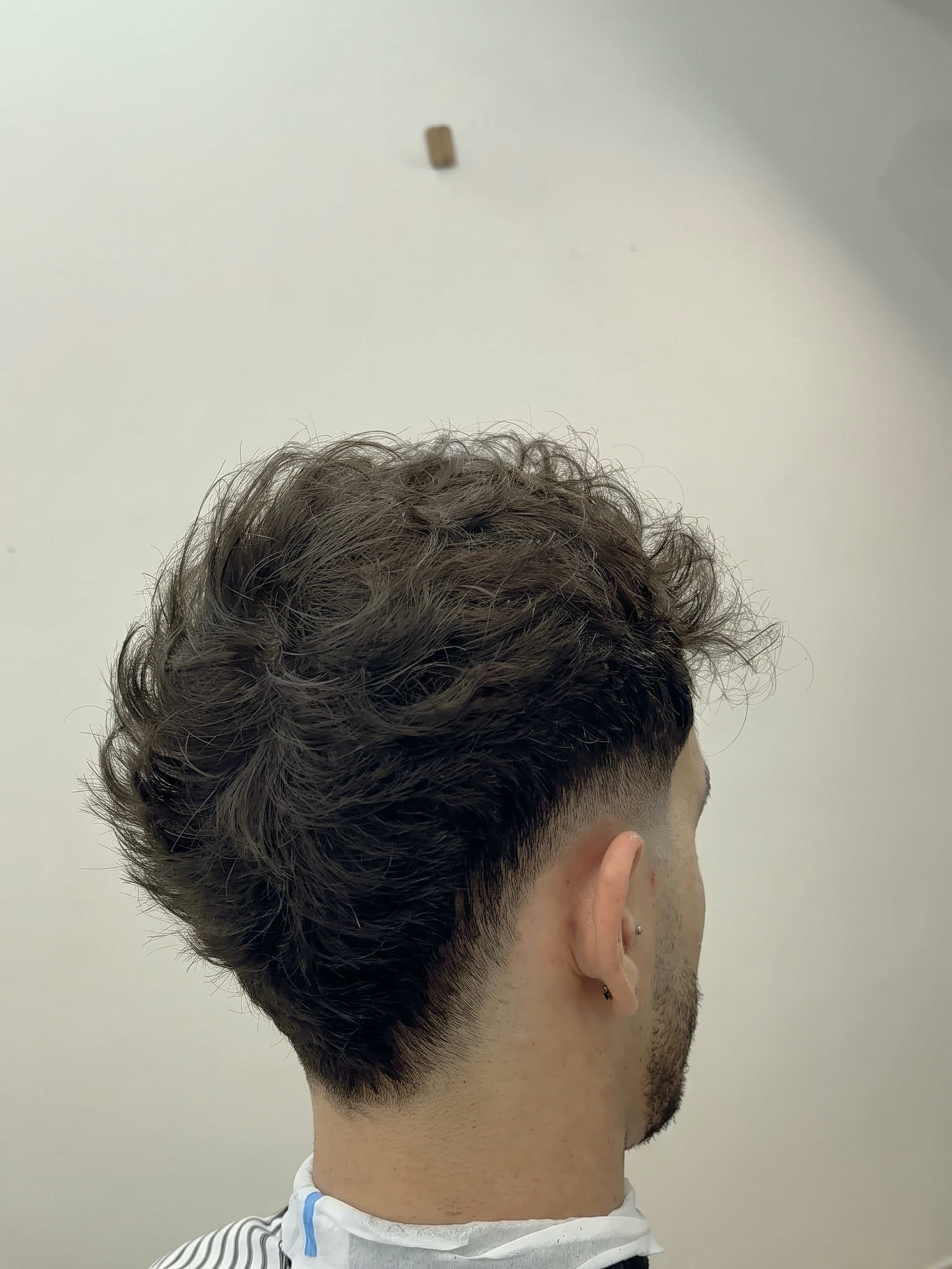 Low fade, blended to the skin